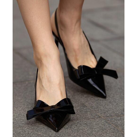 ZARA Pointed Toe Slingbacks NWT LAST ONE!!! - Picture 1 of 16